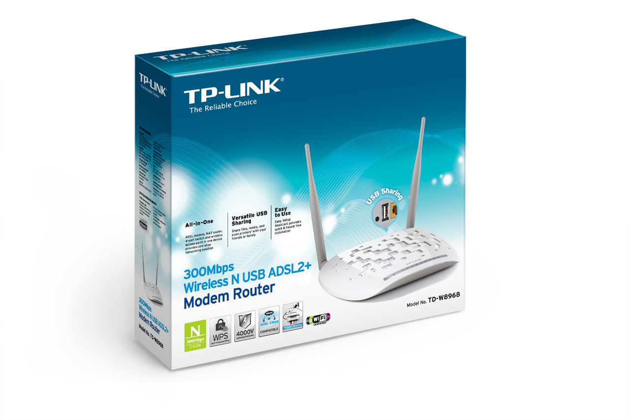 TP-LINK TD-W8968 ADSL