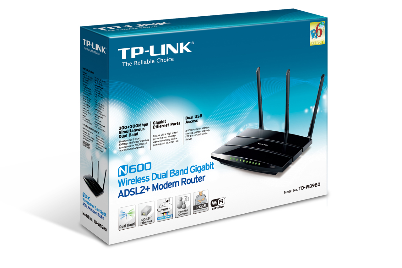 TP-LINK TD-W8980 ADSL2