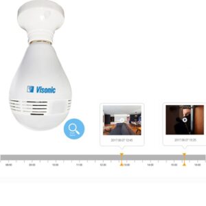 دوربین تحت شبکه 360 درجه Visonic KX-08 دوربین لامپی