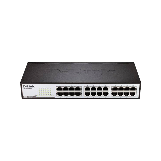 سوییچ 24 پورت غیر مدیریتی و دسکتاپ دی-لینک مدل DES-1024D