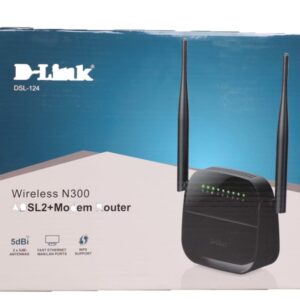 مودم روتر ADSL2+ دی-لینک مدل DSL-124