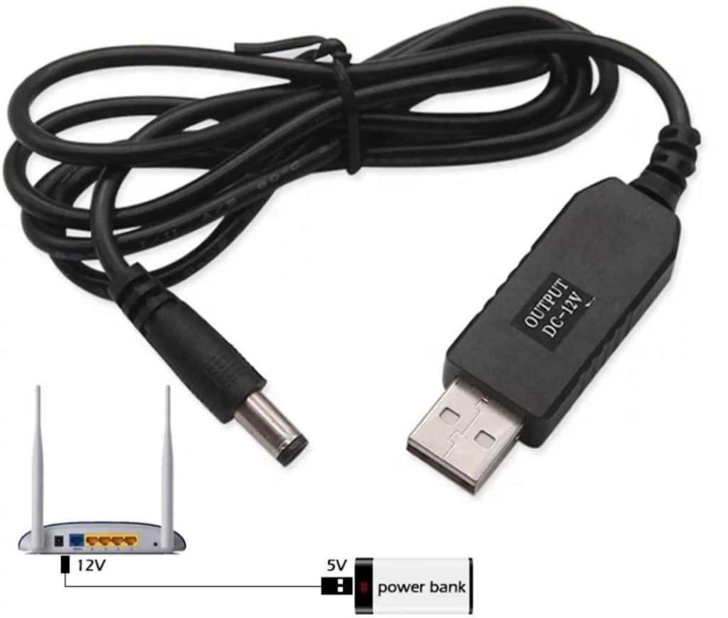 کابل تبدیل USB به DC
