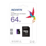 کارت حافظه microSDHC ای دیتا ظرفیت 64 گیگابایت