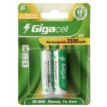 باتری قلمی شارژی گیگاسل مدل2500mAh