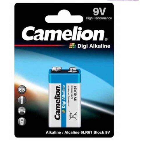 باتری کتابی کملیون مدل Digi Alkaline 6LR61