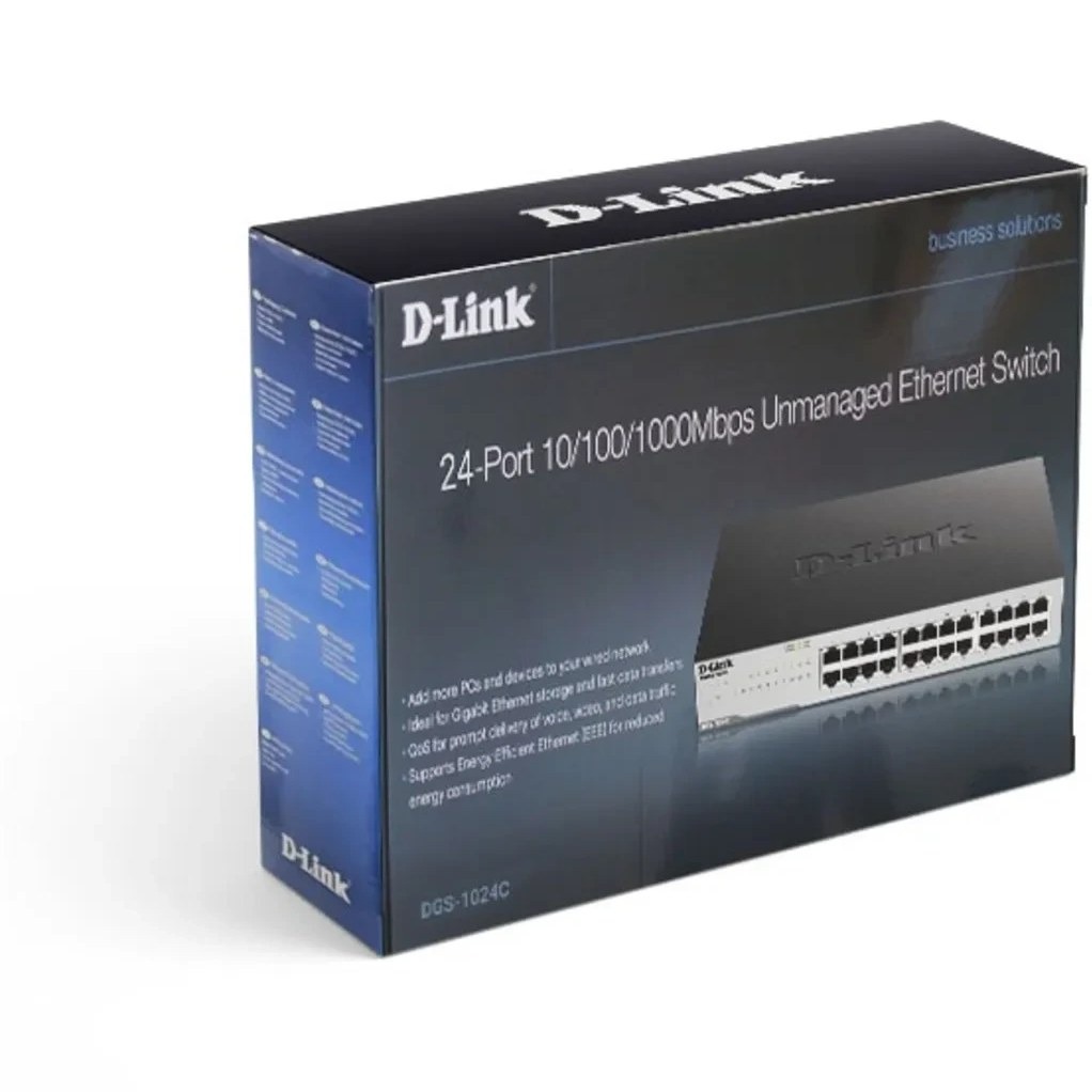 سوییچ 24 پورت دی-لینک مدل DGS-1024C