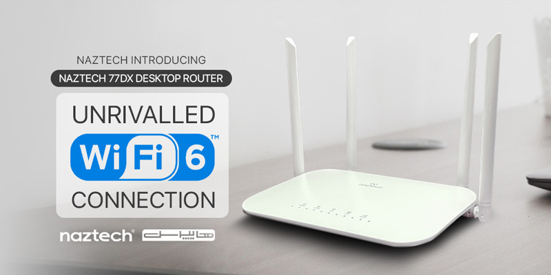 مودم 4G رومیزی نزتک مدل 77DX WiFi 6