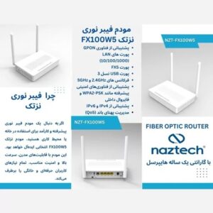 مودم فیبر نوری نزتک
