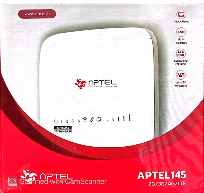 مودم رومیزی 4G آپتل مدل APTEL145