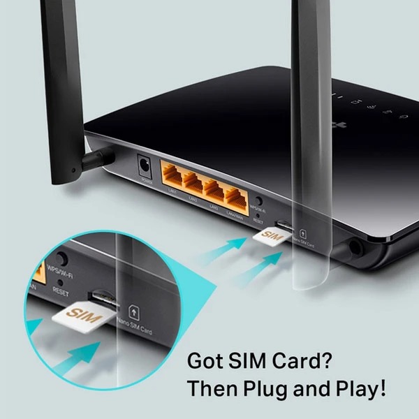 مودم رومیزی 4G تی پی-لینک مدل Archer MR202 AC750