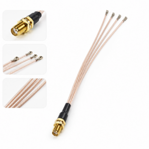 تبدیل UFL به SMA F چهار کانال مودم X28
