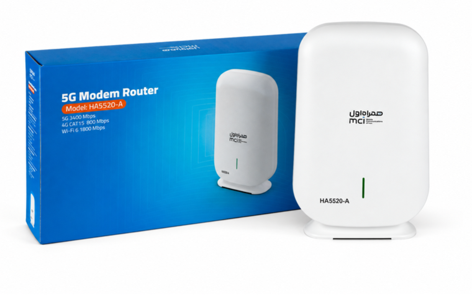 مودم 5G رومیزی همراه اول مدل HA5520-A