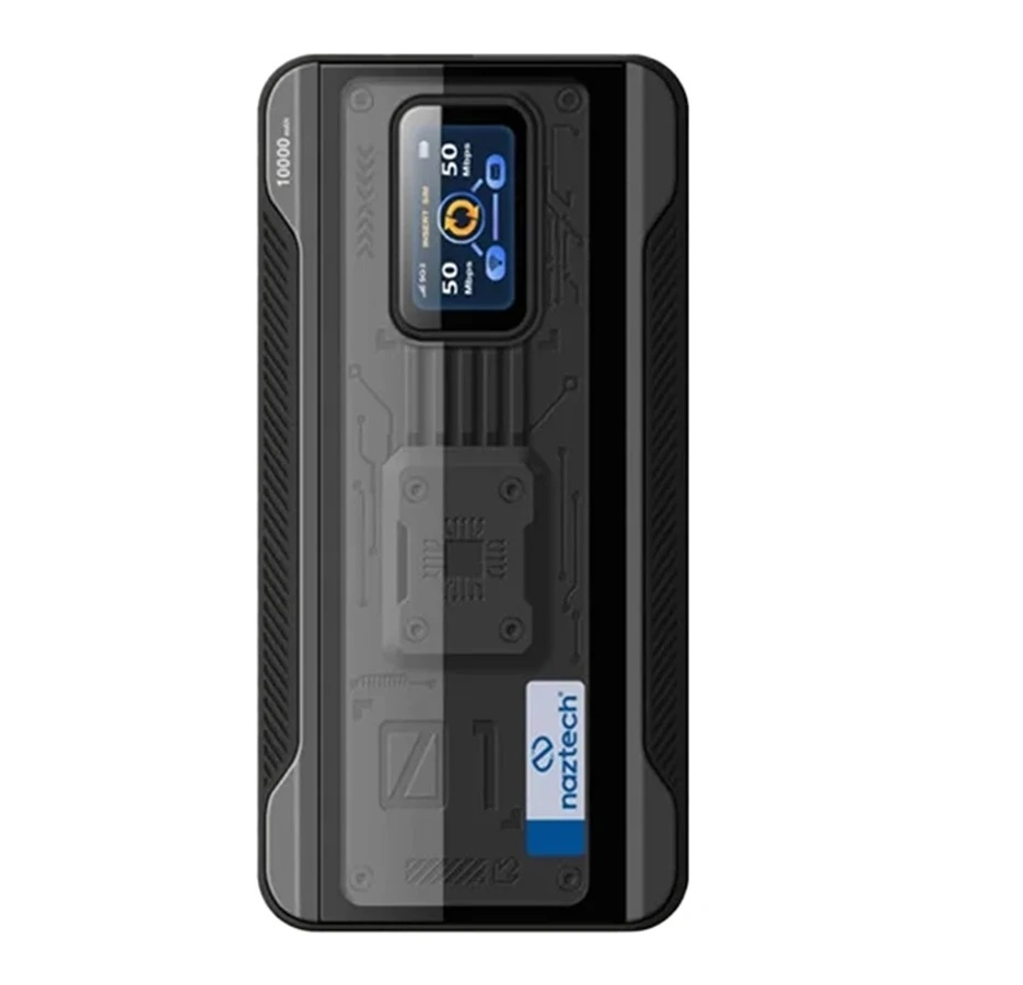 مودم 4G همراه پاوربانکی Naztech مدل 99G Plus 4G
